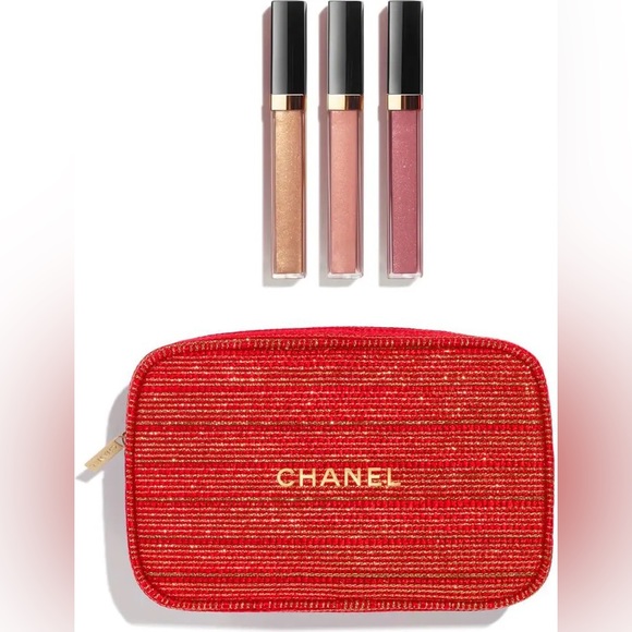 CHANEL Other - BNIB- CHANEL• Lip Trio Set with Bag